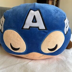 Blue and Beige Plush Toy